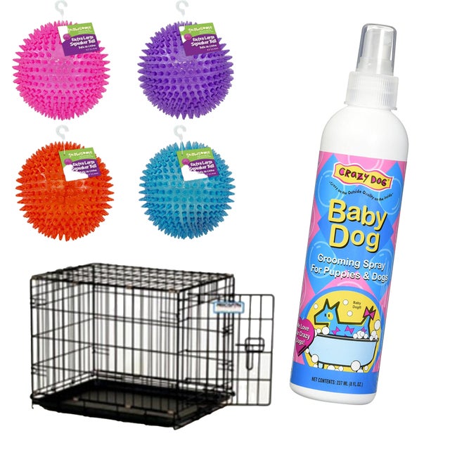 Crazy dog grooming spray top